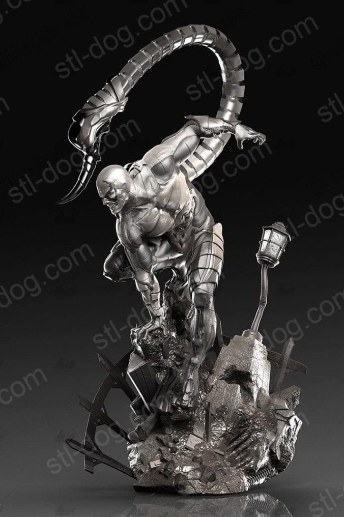 DC 反派 蝎子(Scorpion) 3D打印图纸